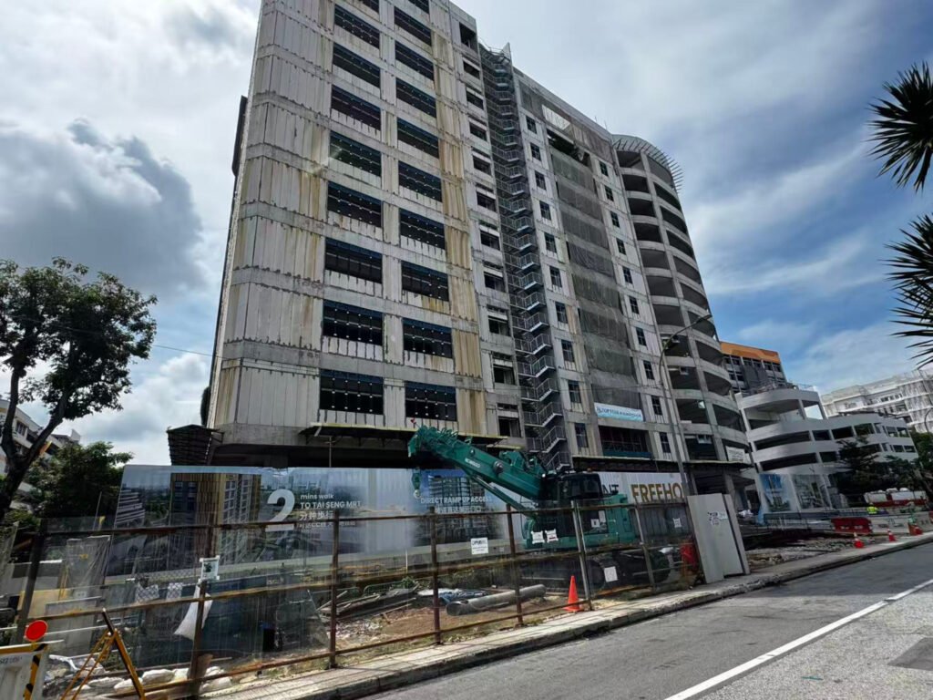 Tai Seng Hub Construction Progress