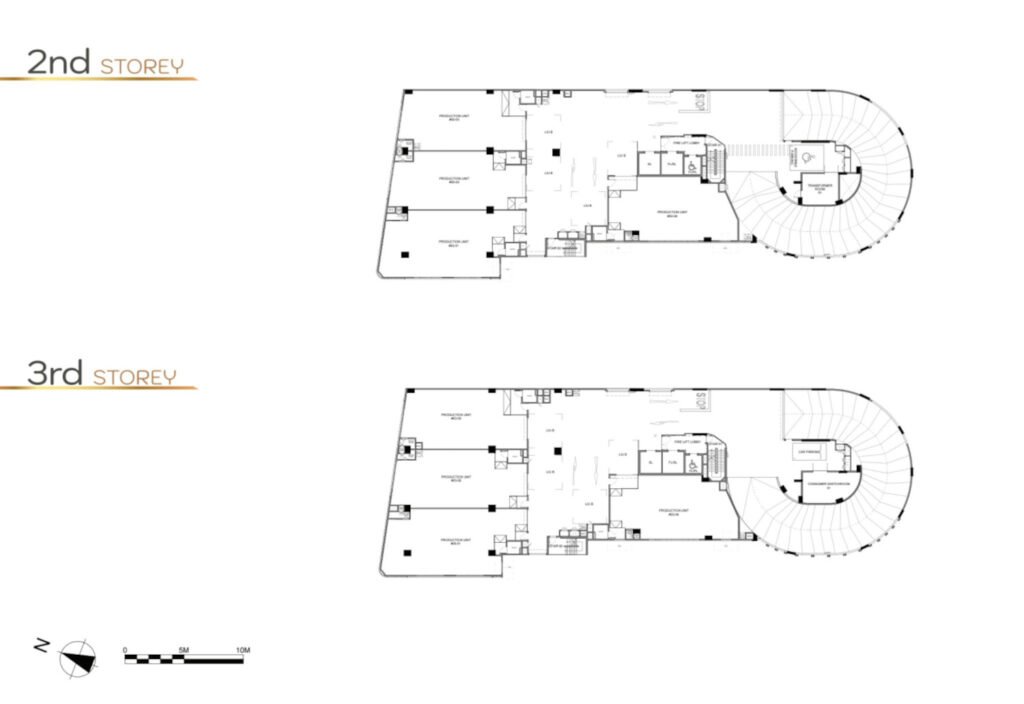 Tai Seng Hub Level 2 and above Floor Plan